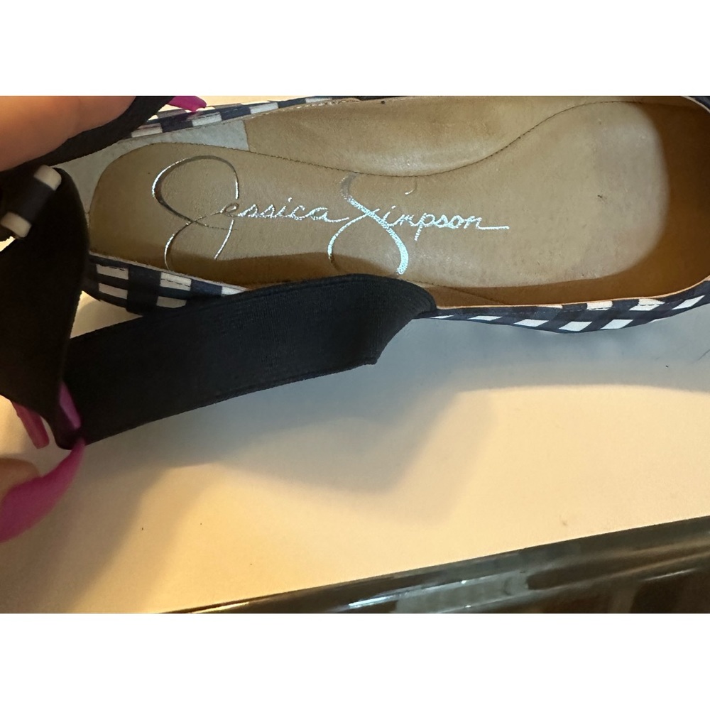Jessica Simpson Mandalaye Leather Upper Ballerina Slipper